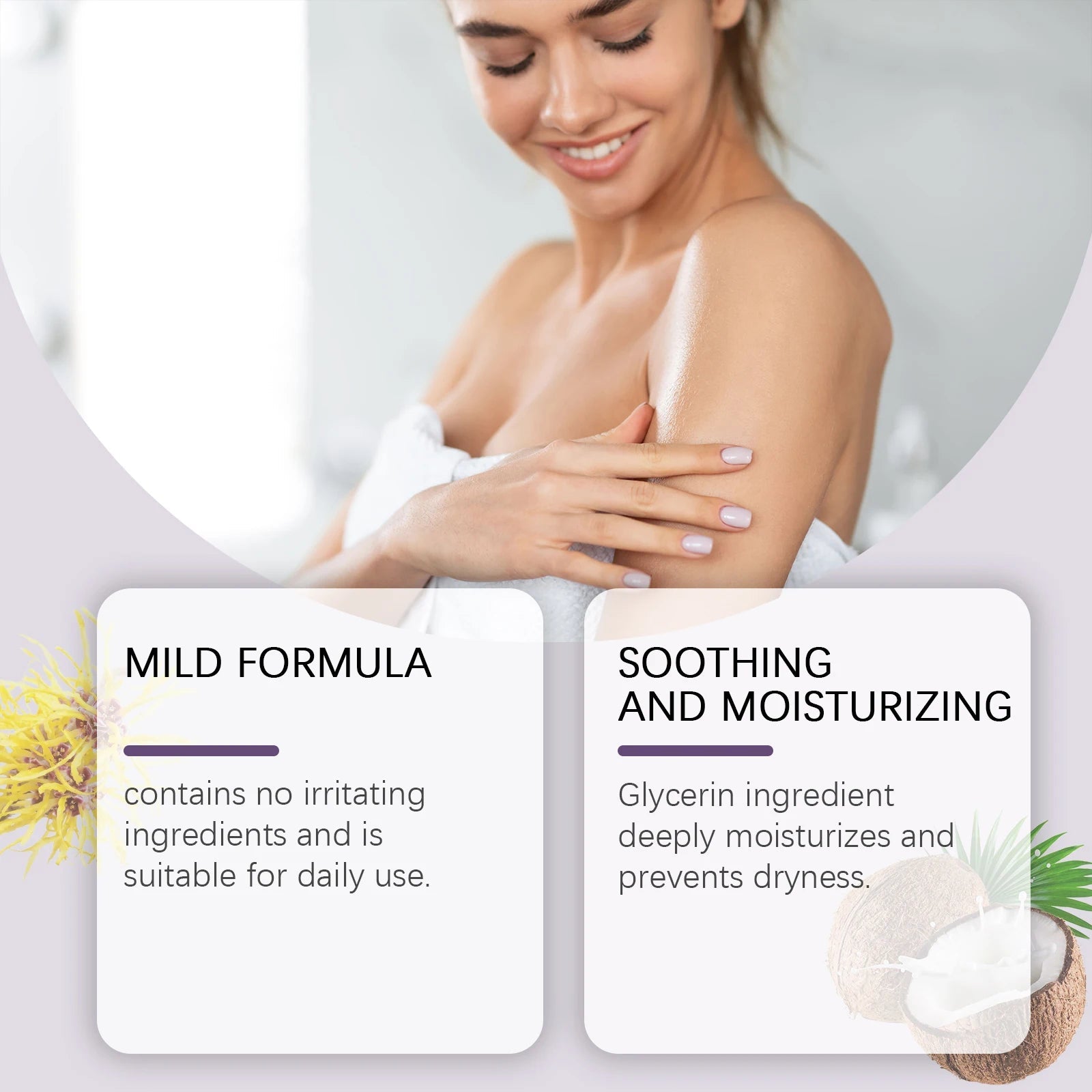 Feminine Wash Gel PH Balanced Long Lasting Moisturizing for Private Part Refreshing Cleansing Prevent Dryness Woman Healthy Care Halalzen