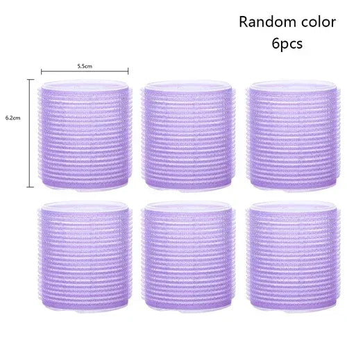 Hair Rollers Self Grip Hook Hair Curlers Heatless Roller Salon Dressing Curlers Jumbo Size Sticky Hair Styling Tools Halalzen