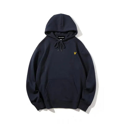 LYLE Cotton Sports Hoodie High quality Autumn Winter 2025 Eagle Logo Embroidery Daily Leisure Brand Sweatshirt for Men And Women