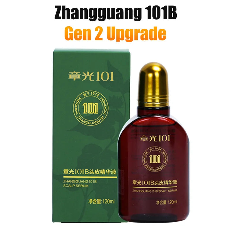 Zhang Guang 101B/101M Anti Hair Loss Shedding Proof Tonic 120ml – Herbal Treatment Essence, Controls Oil, 100% Authentic