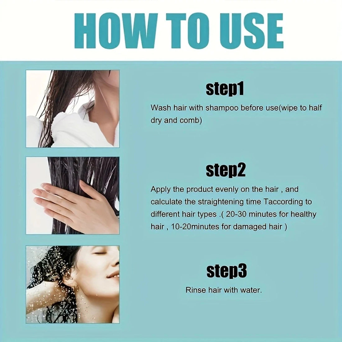 Keratin Hair Mask, Moisturizes and Moisturizes Hair, Smoothes Straight Hair, Softens Damaged and Frizzy Hair, Makes Moisturizes and Smoothes Hair, Suitable for All Hair Types Halalzen