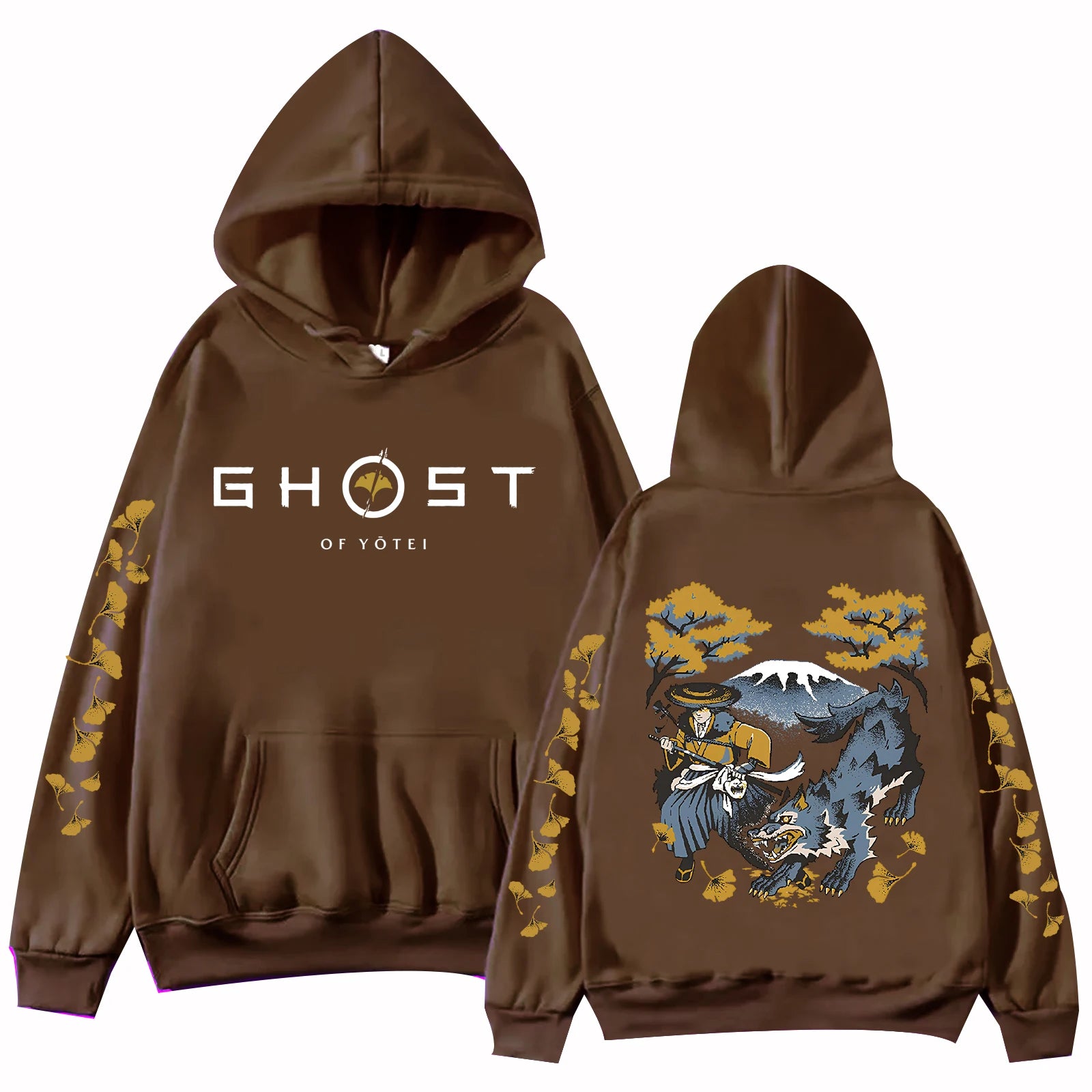 Ghost of Yotei 2025 Hoodie Men Women Harajuku Game Merch Pullover Tops Sweatshirt Gift