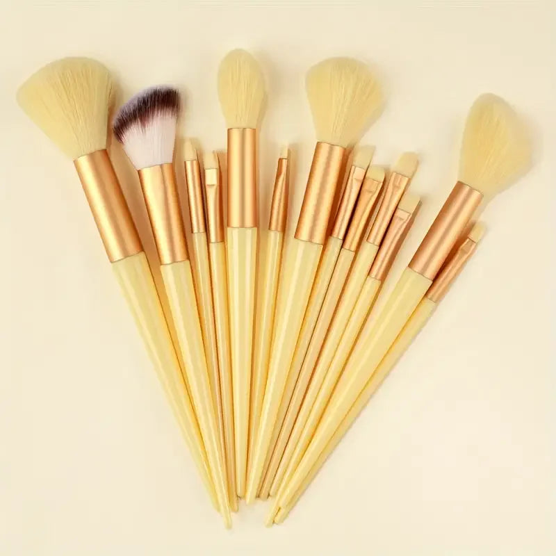 13Pcs Makeup Brushes Set Soft Fluffy Eye Shadow Highlighter Concealers Brush Blush Loose Powder Brush Blending Women Beauty Tool
