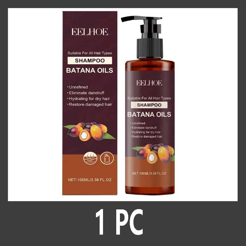 Batana Hair Shampoo Prevent Dryness Smoothing Reduce Spilt Ends Oil Control Nourishing Repair Cracked Hair Shampoo Halalzen