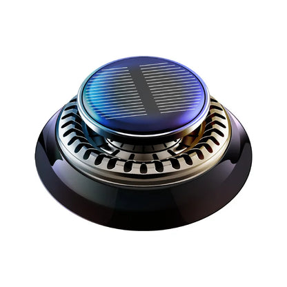 Solar Car Air Freshener Long Lasting Rotating Car Aromatherapy Car Essential Oils Diffusers Deodorizing Car Interior Parts