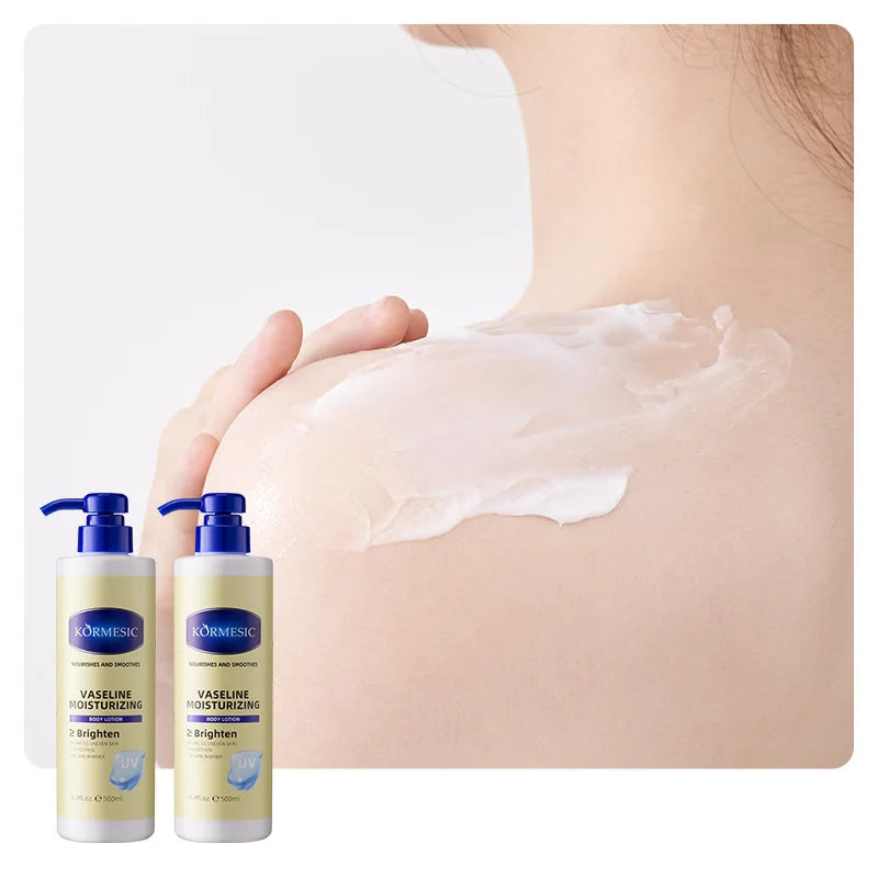 KORMESIC Vaseline Clinical Repair Body Lotion Cream Moisturising Exfoliating Leg Arm Nourishing Anti Smooth Wrinkle Skin Care