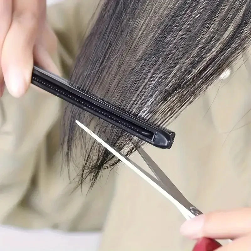 Comb Hairdressing V-Comb Messy Hair Finishing Straightening Splint Comb - Hair Styling Tool Clip special for  hair wigs Halalzen