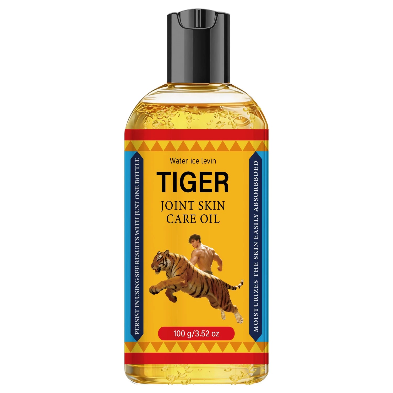 Tiger Joint Care Body Oil with Collagen, Easily Absorbed Moisturizing Firming Skin Oil