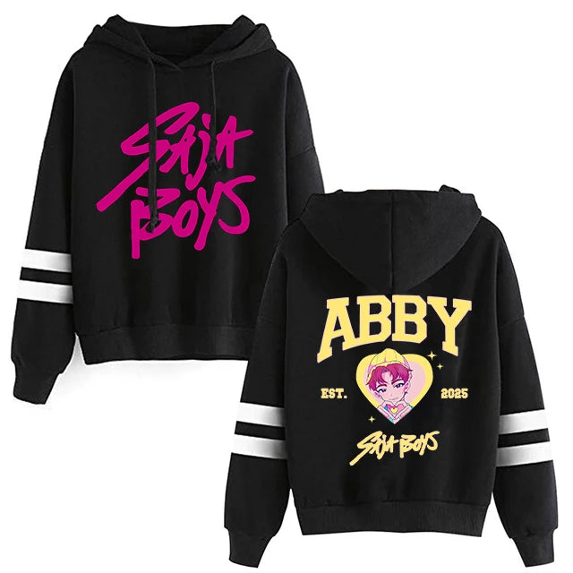 Derpy Anime Hoodie Derpy Tiger Zoey Sweatshirt KPop Hoodied Demon Hunters Tee DKPDH Tiger Pullover Women Long Sleeves Hoodies