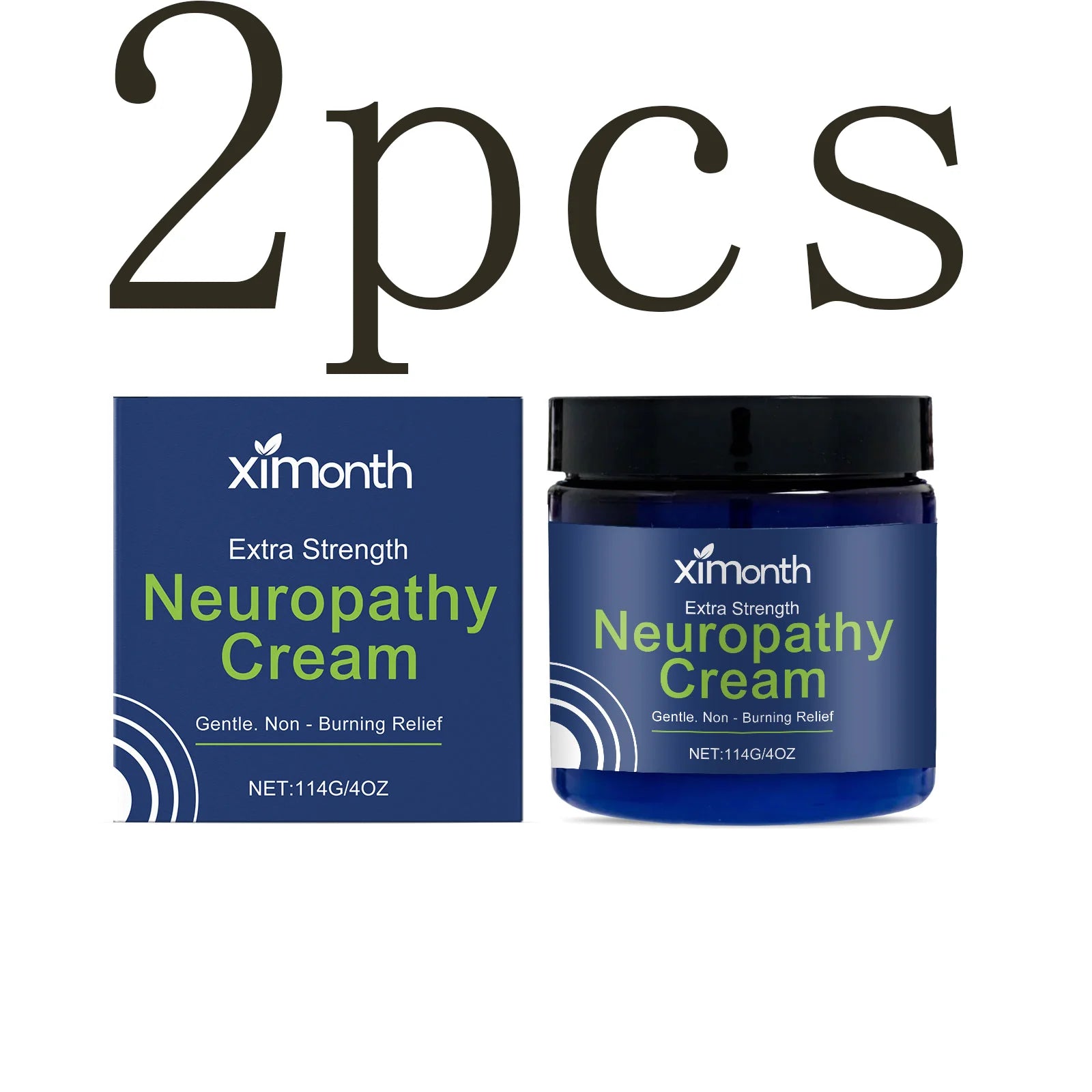 Premium Gentle Body Care Cream, Soothes Skin Discomfort, Deeply Moisturizes Dry Skin, Ideal Daily Application & Gentle Massage
