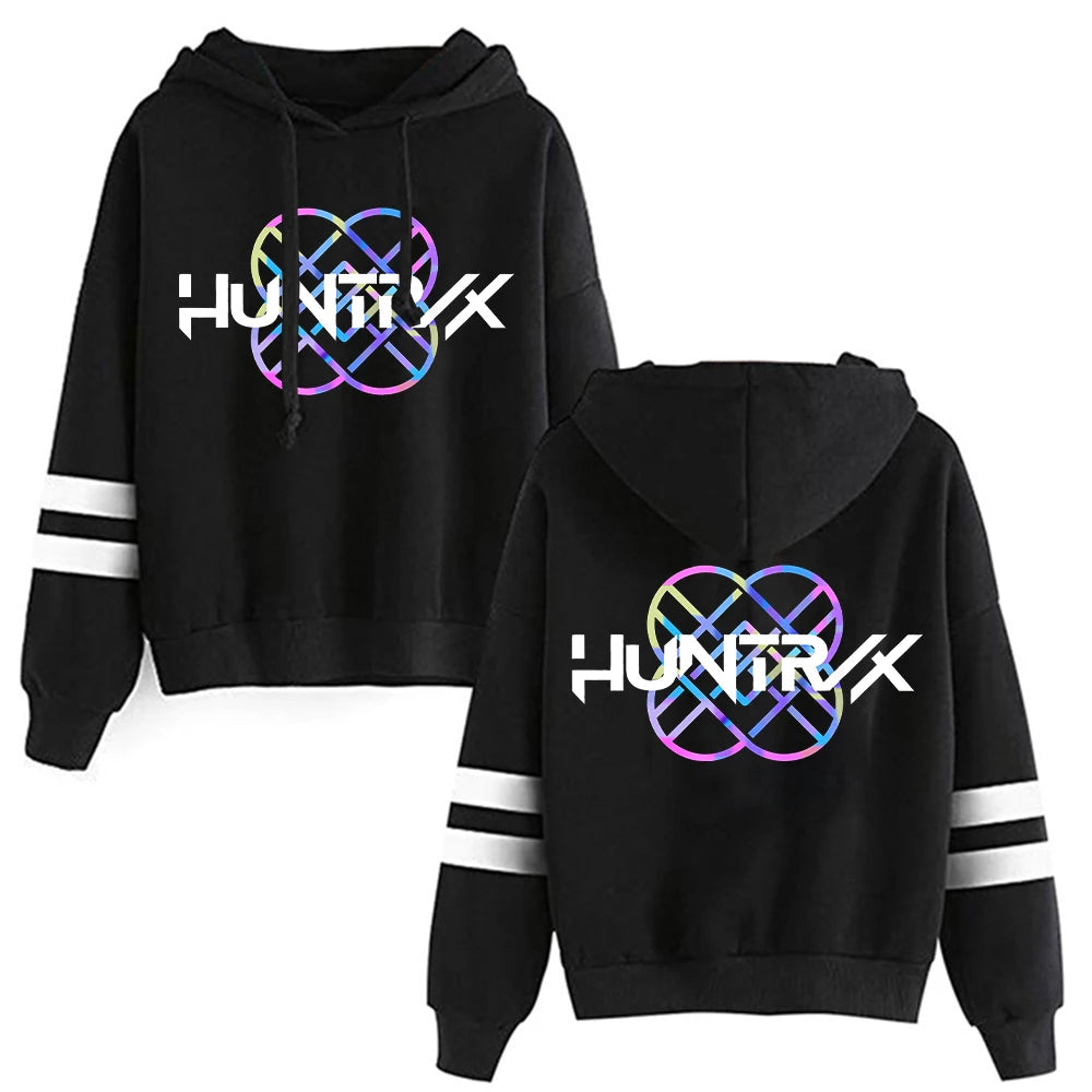 Derpy Anime Hoodie Derpy Tiger Zoey Sweatshirt KPop Hoodied Demon Hunters Tee DKPDH Tiger Pullover Women Long Sleeves Hoodies