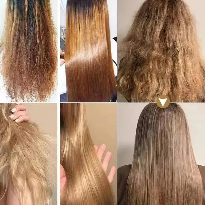 Magical Keratin Hair Mask 5 Seconds Repair Damaged Frizzy Hair Soft Smooth Shiny Nutrition Deep Moisturize Nourishing Hair Care Halalzen