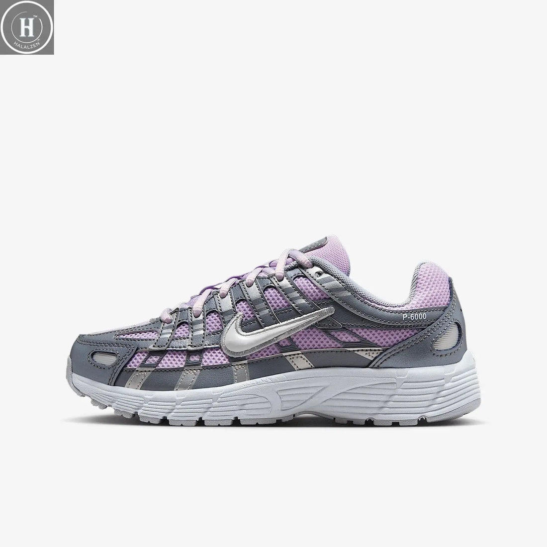 Nike genuine P-6000 children's cushioned retro sports breathable dad shoes HV5064-500 HALALZEN