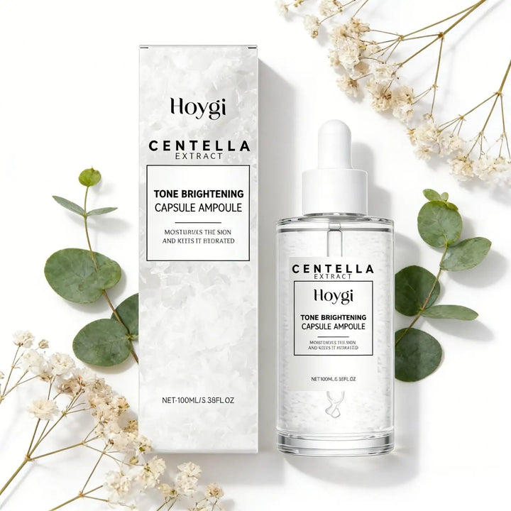 Hoygi Centella Tone Brightening Ampoule Moisturizing Facial Lifting Smooth Skin Soothing Refreshing Nicotinamide Capsule Serum