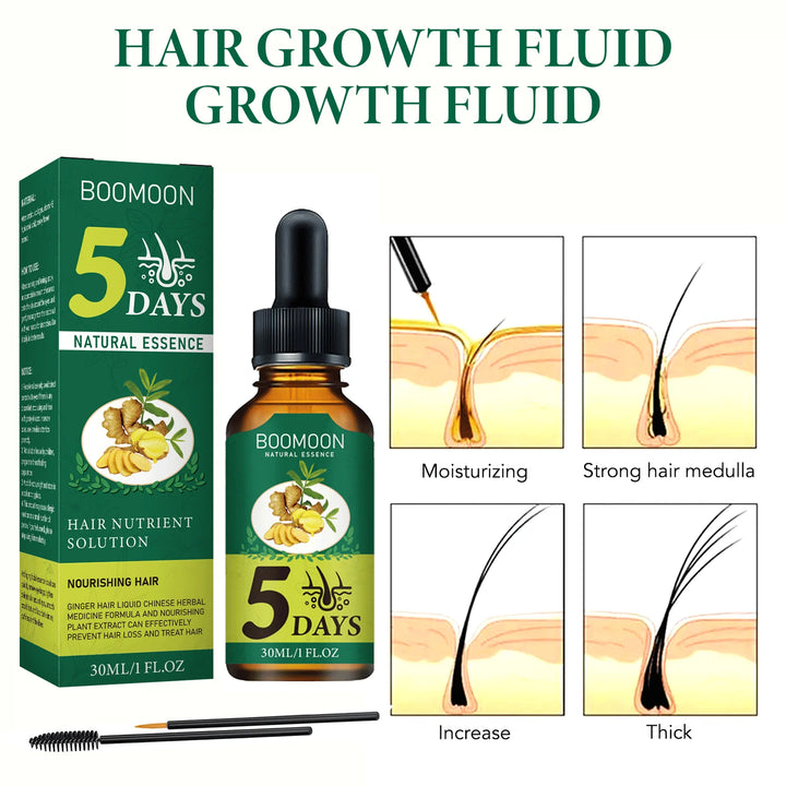 Hair Growth Essence Oil Anti Hair Loss Prevent Baldness Treatment Fast Nourish Scalp Ginger Hair Growth Oil Hair Care