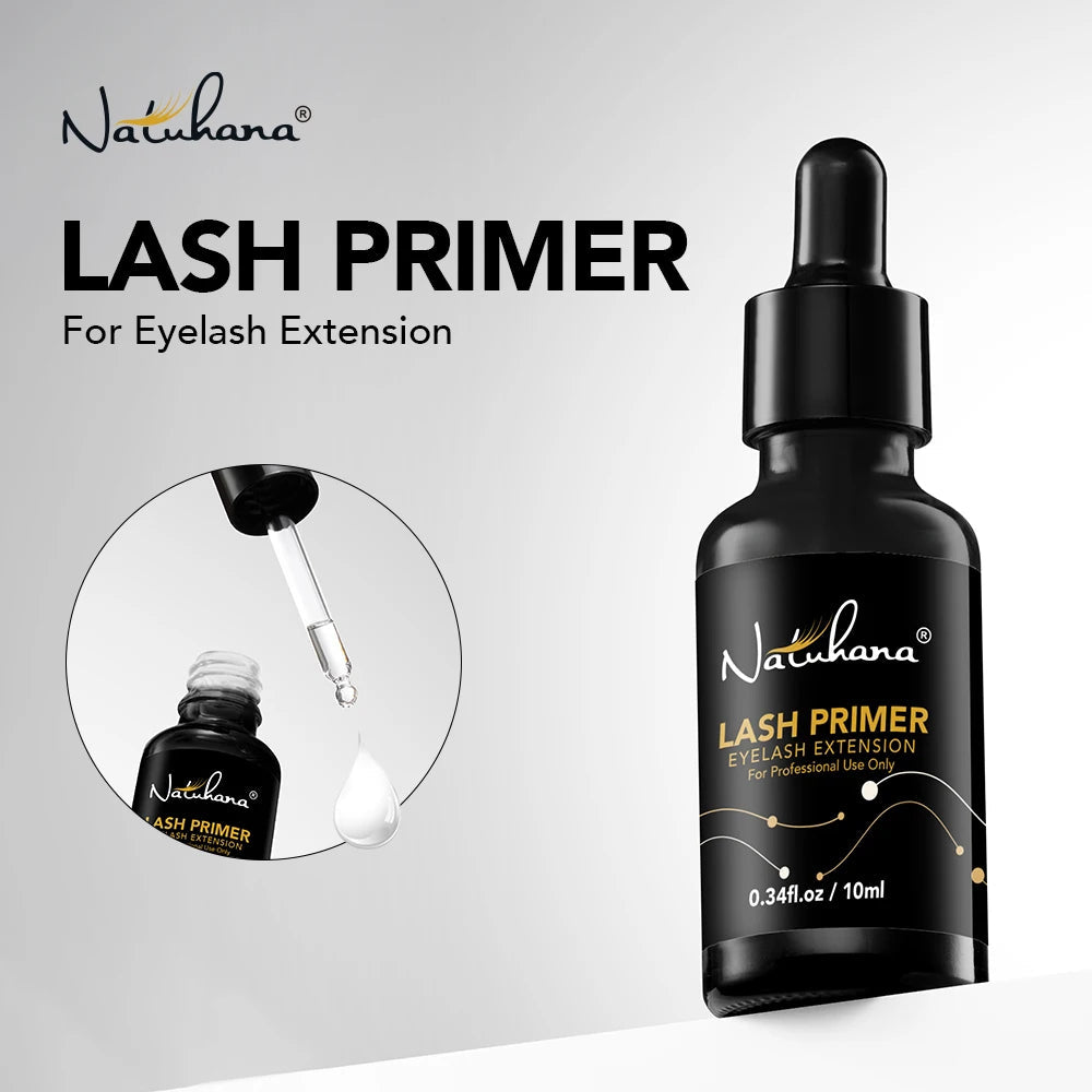 Pre-Treament Primer Clean Lashes Super Bonder For Eyelash Extension Quick Drying Long Last Grafting Eyelash Glue NATUHANA Halalzen
