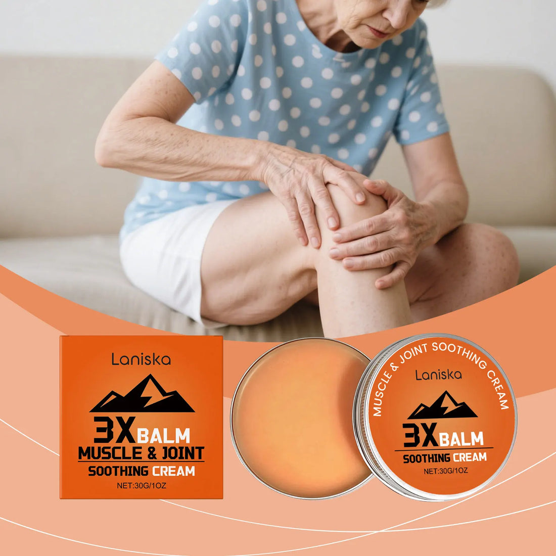 Joint Care Ointment, Gentle and Moisturizing, Cares Comfortably for Body Joints, Daily Massage Application Ointment