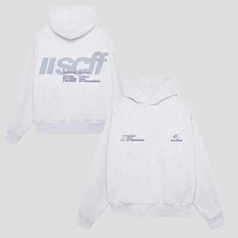 Retro casual letter printed fashion brand hoodie, men's and women's fashionable high-quality pullover, street wear sportswear