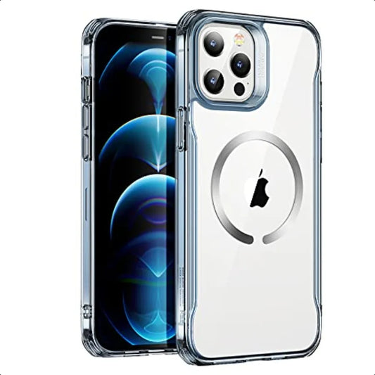 ESR for iPhone 12 Pro Max Case Compatible with MagSafe ScratchResistant Back Grippy Protective Frame Magnetic Phone Case for iP