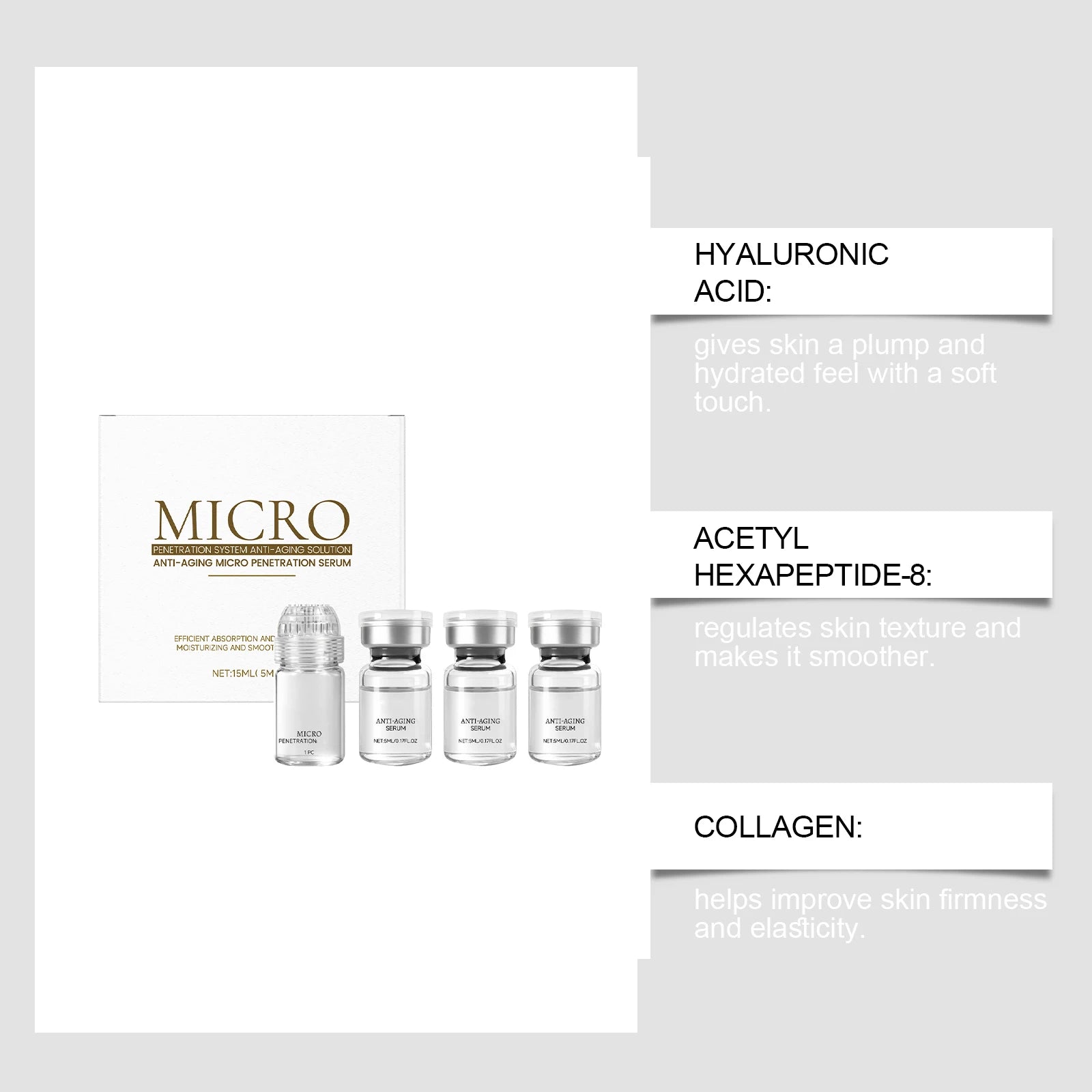 Advanced Collagen Repair Skin Care Set - Firming Lifting Anti-Sagging Hydrating Nourishing Rejuvenating Best Seller Flash Halalzen