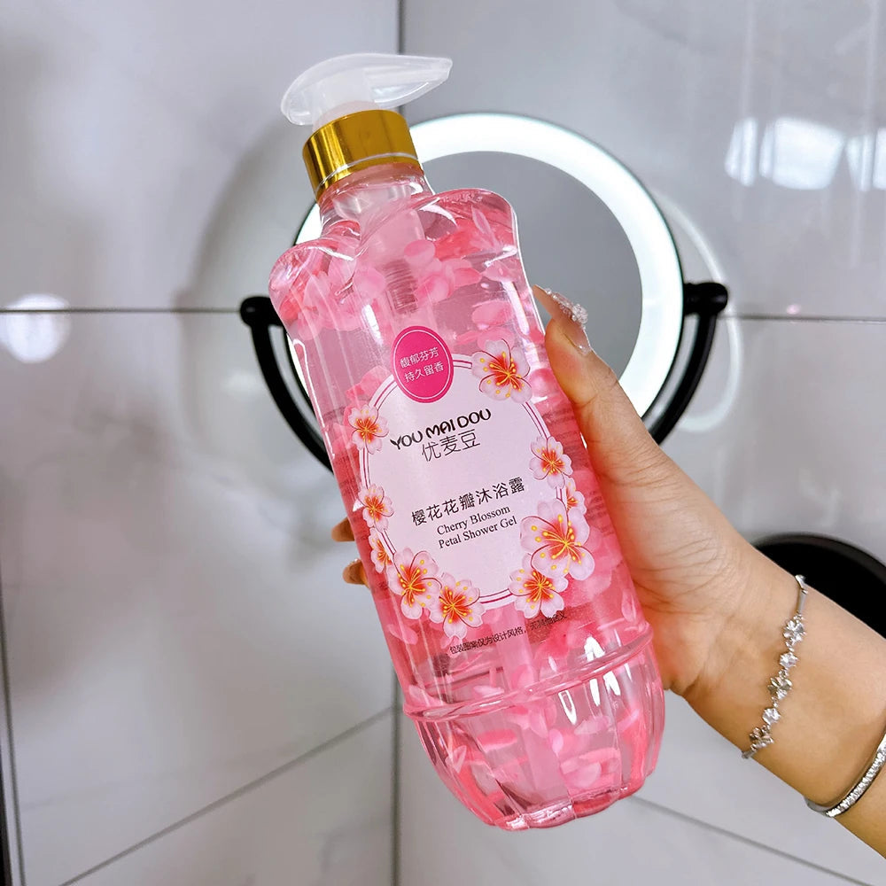 Fruit Flavored Bubble Fragrance Shower Gel Mango Skin Rejuvenation Moisturizing Body Bath Wash Oil Control Peach Long Lasting Halalzen