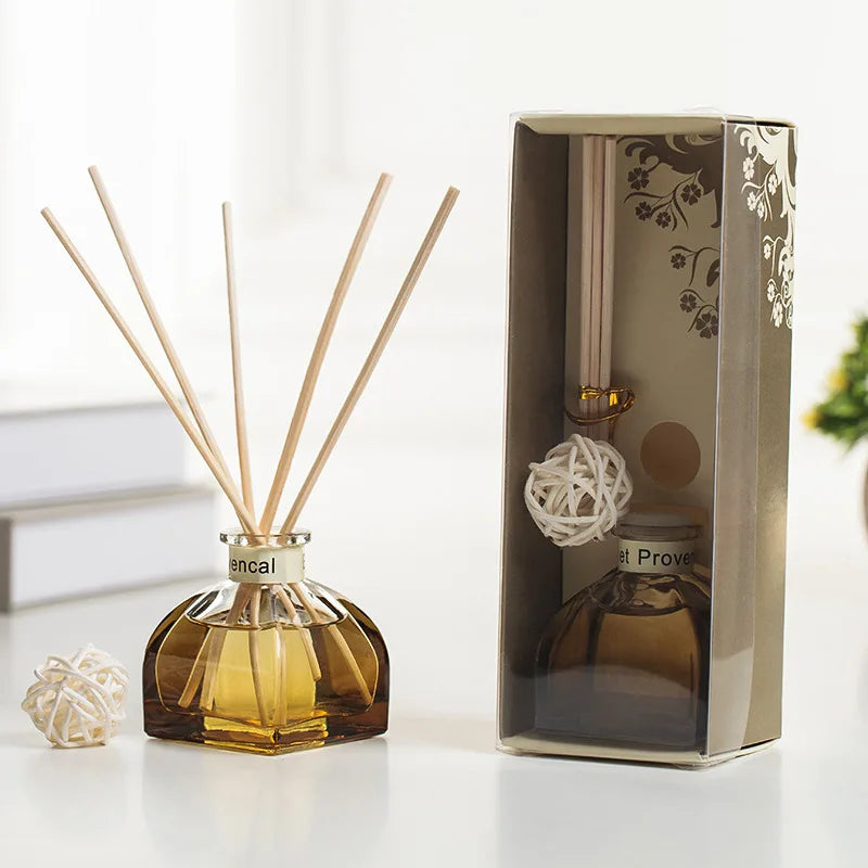 50ml Flameless Aromatherapy Essential Oil Vine Aromatherapy Ornament Expansion Liquid Bathroom deodorizer Home Decoration