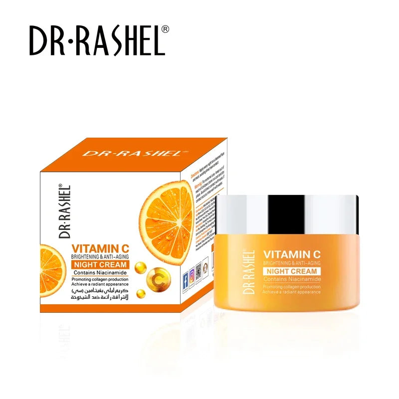 DR.RASHEL Vitamin C Series Creams Refreshing Non-Greasy Day Cream With Sun Protection Comprehensive Care And All Skin Needs 50g