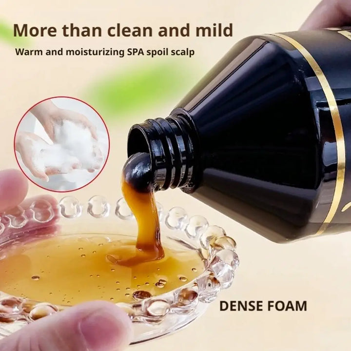 Ginger Shampoo Nourishing Strengthen Hair Root Itching Relief Soothing Scalp Moisturize Repair Hair Anti Frizzy Hair Shampoo
