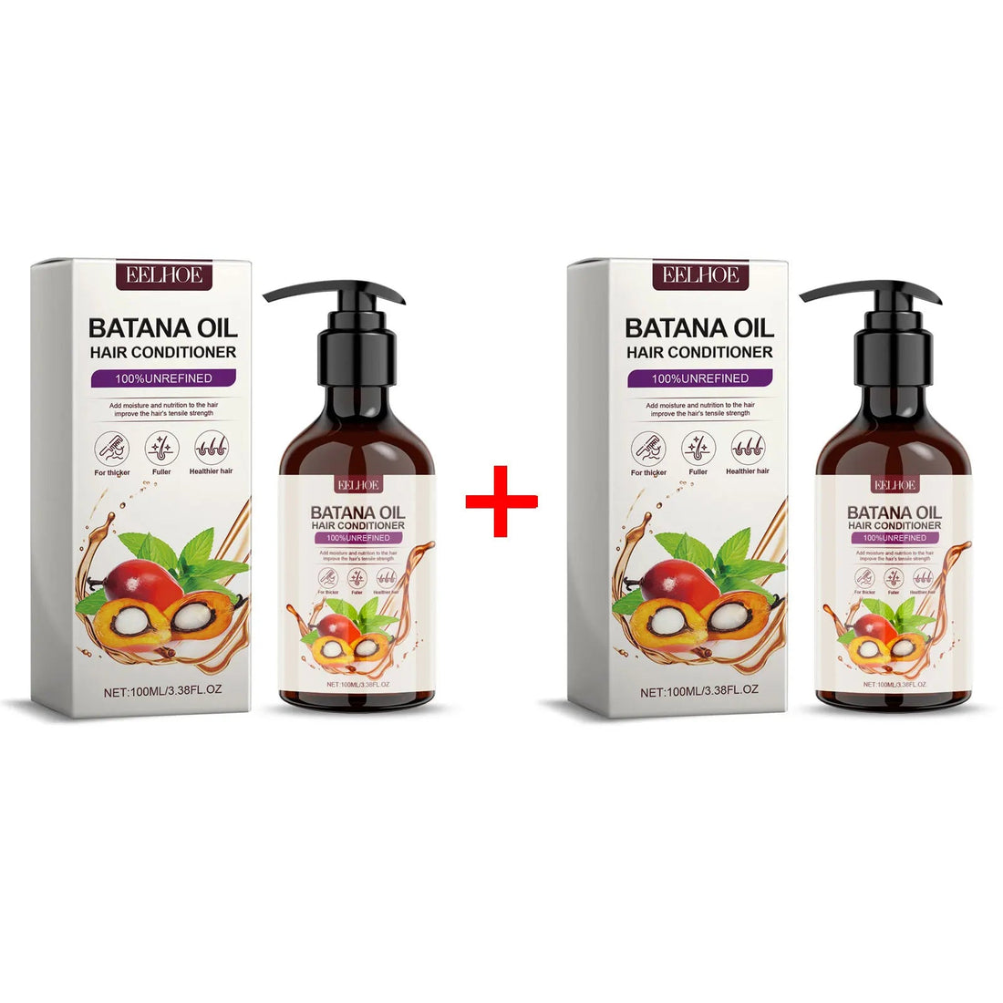 Shampoo And Conditioner Sets Batana Oil For Hair Deep Moisturizing Repair Damaged Hair Treatment Anti Hair Loss Cleansing Care Halalzen
