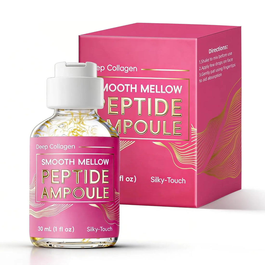 Silk Peptide Intensive Lifting Ampoule |Anti-Aging Serum For Face With Collagen & 30 Peptide Complex Skin Tightening & Firming