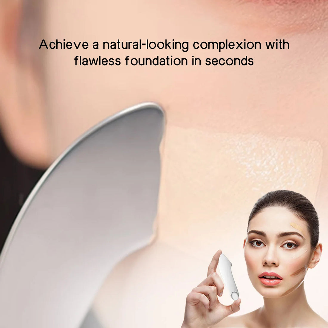 Stainless Steel Makeup Spatula and Mixing Stick Set Foundation Brush Eyeshadow Cream Pigment Mixing Tools a Dedicated Makeup Set