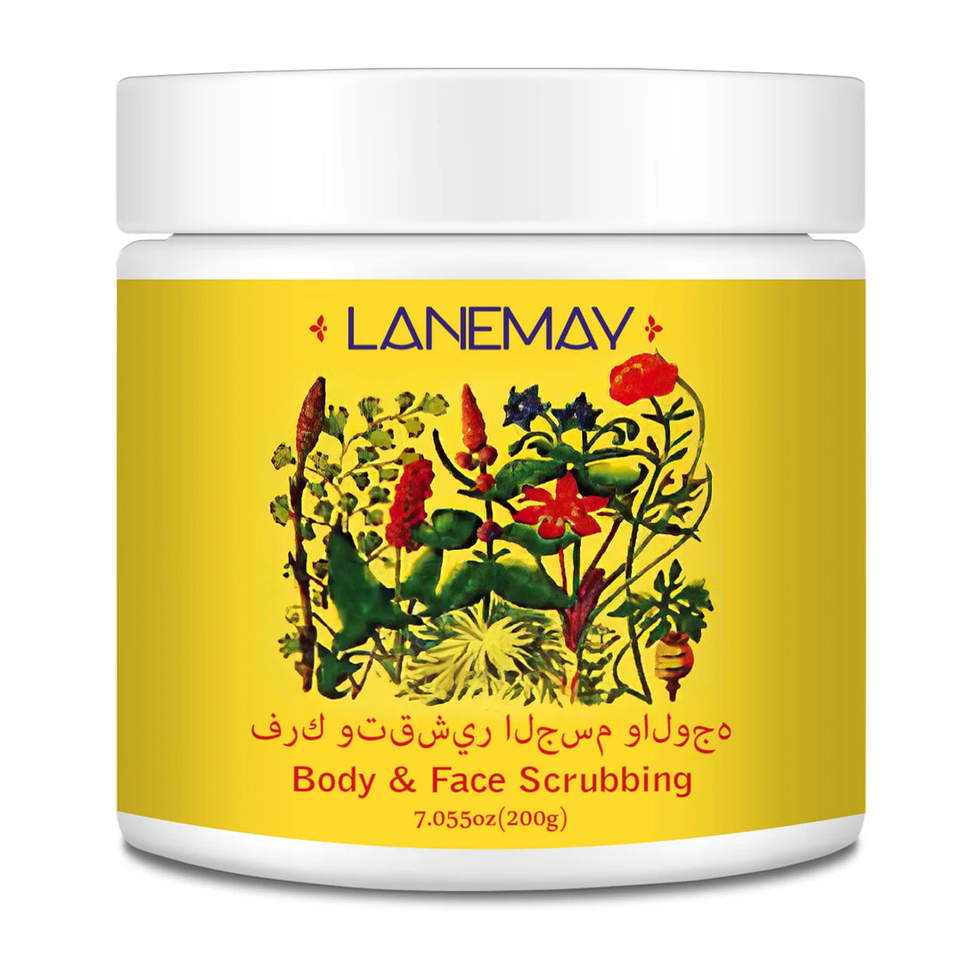 Body & Face Scrub – Gentle Exfoliation with Soothing Botanicals Reveal radiant, healthy.