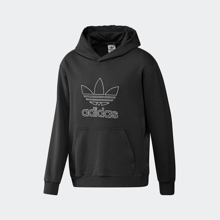 Sweat-shirt de sport décontracté Adidas authentique à trois bandes pour homme, imprimé logo IU2373