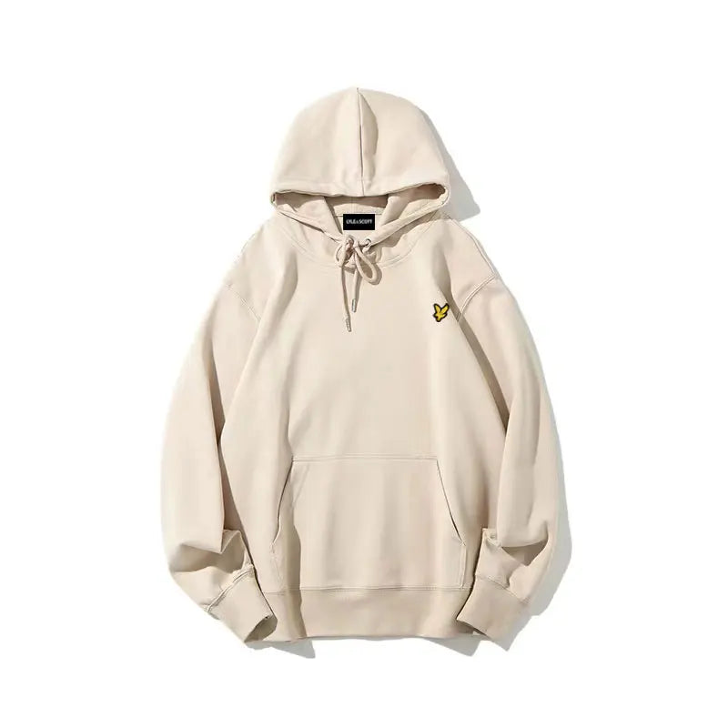 LYLE Cotton Sports Hoodie High quality Autumn Winter 2025 Eagle Logo Embroidery Daily Leisure Brand Sweatshirt for Men And Women