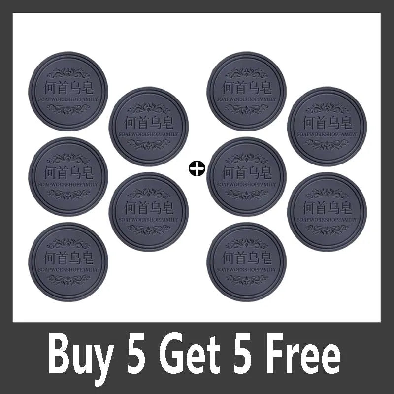 Hair Darkening Shampoo Soap Bar Repair Gray White Hair Color To Black Shampoo Soap Hair Nourishing Shampoo Soap Bar Halalzen