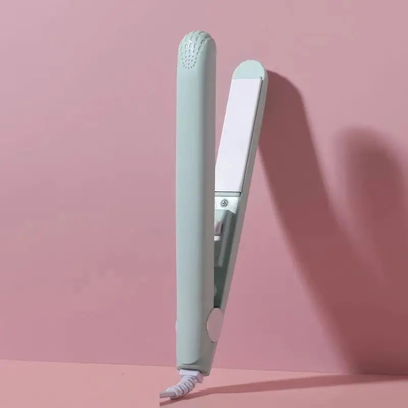 Pink Ceramic Flat Iron Hair Straightener For Smooth Finish Ceramic Floating Plates Quick Heat Up Pro Salon Curler Hair Wand Halalzen