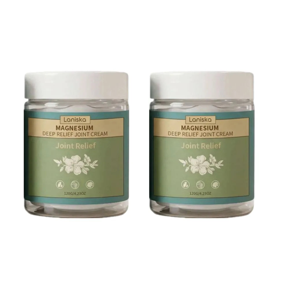 Magnesium Soothing Body Cream - Relieves Tension & Muscle Discomfort, Deep Moisturizing Joint Relief Cream for All Skin Types
