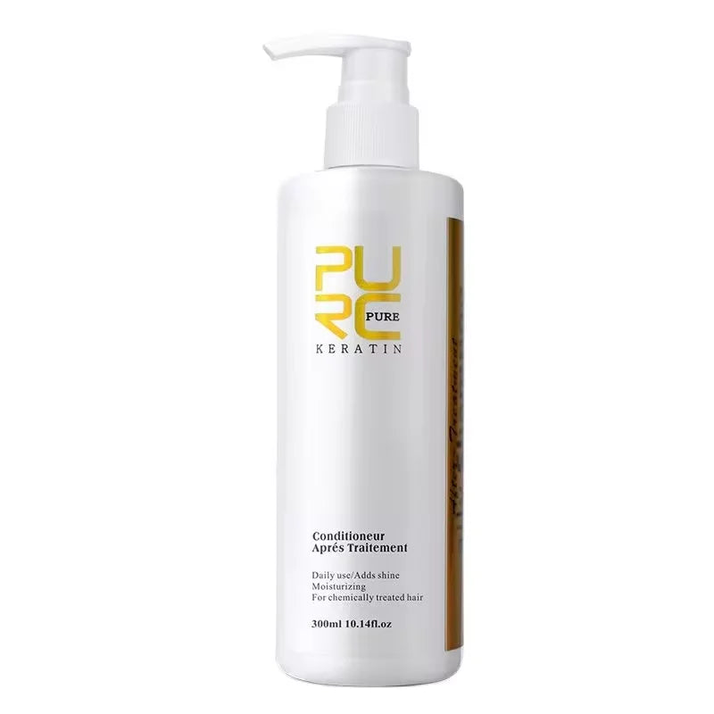 PURC Hair Purifying Shampoo Conditioner Keratin Hair Treatment Straightening Smoothing Professional Hair Care Salon Products Halalzen