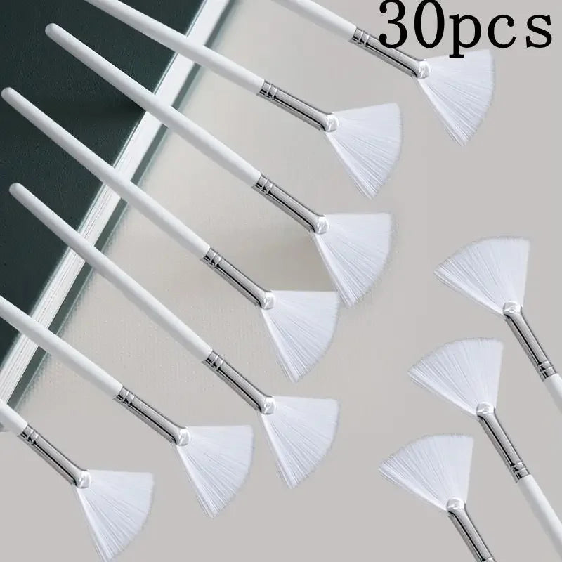 Fireflies DIY Face Mask Brush Set Soft Applicator Brushes Makeup Tools Includes Soft Fan Facial Brushes Acid Applicator Brush Halalzen
