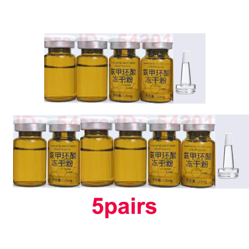 2/5 /10Pairs Tranexamic Acid & Glutathione Peptide Serum – Brightening Facial Care, Fade Dark Spots, Even Skin Tone