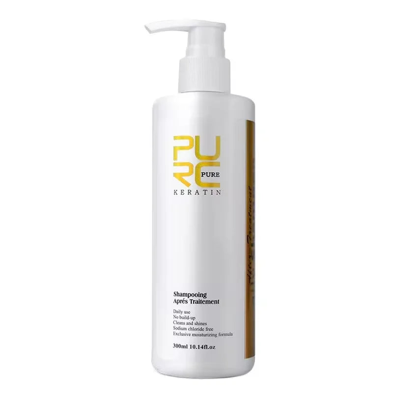 PURC Hair Purifying Shampoo Conditioner Keratin Hair Treatment Straightening Smoothing Professional Hair Care Salon Products Halalzen