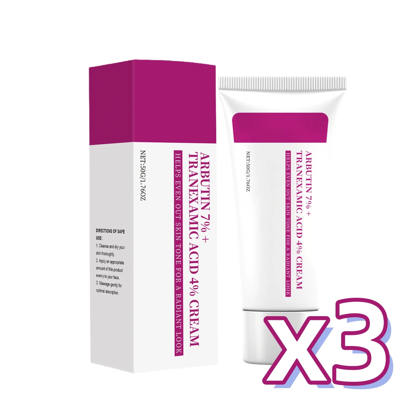 Arbutin Tranexamic Acid Skincare Cream For Dark Spots Care,Brighten Skin Improve Pigmentation Uneven Skin Tone Skin Barrier Care