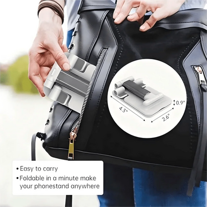 Adjustable Phone Stand for Desk – Foldable & Portable Holder for iPhone 16 15 14 13 12 & Android Great Gift for Family & Friends