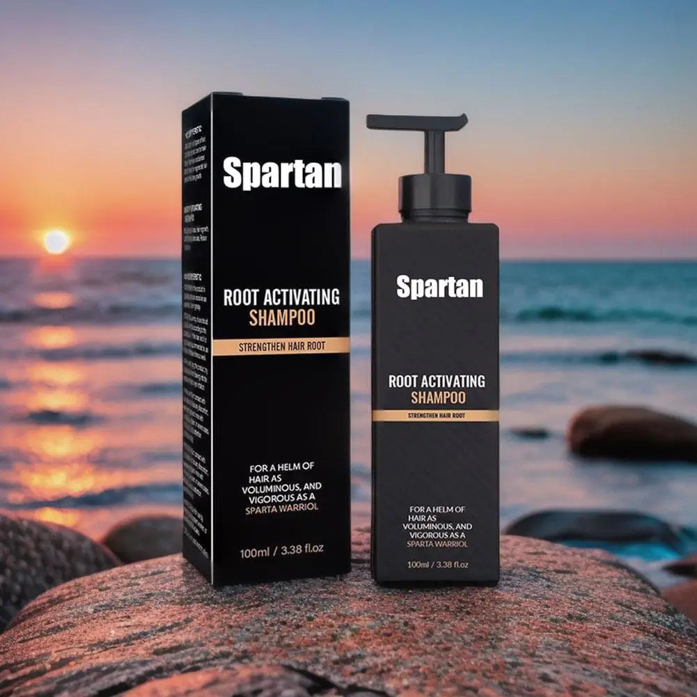 Spartan Root Activator Shampoo Nourishes Hair Roots Prevents Hair Loss And Solidifies Hair Regrowth Restore Softness Hair Care Halalzen