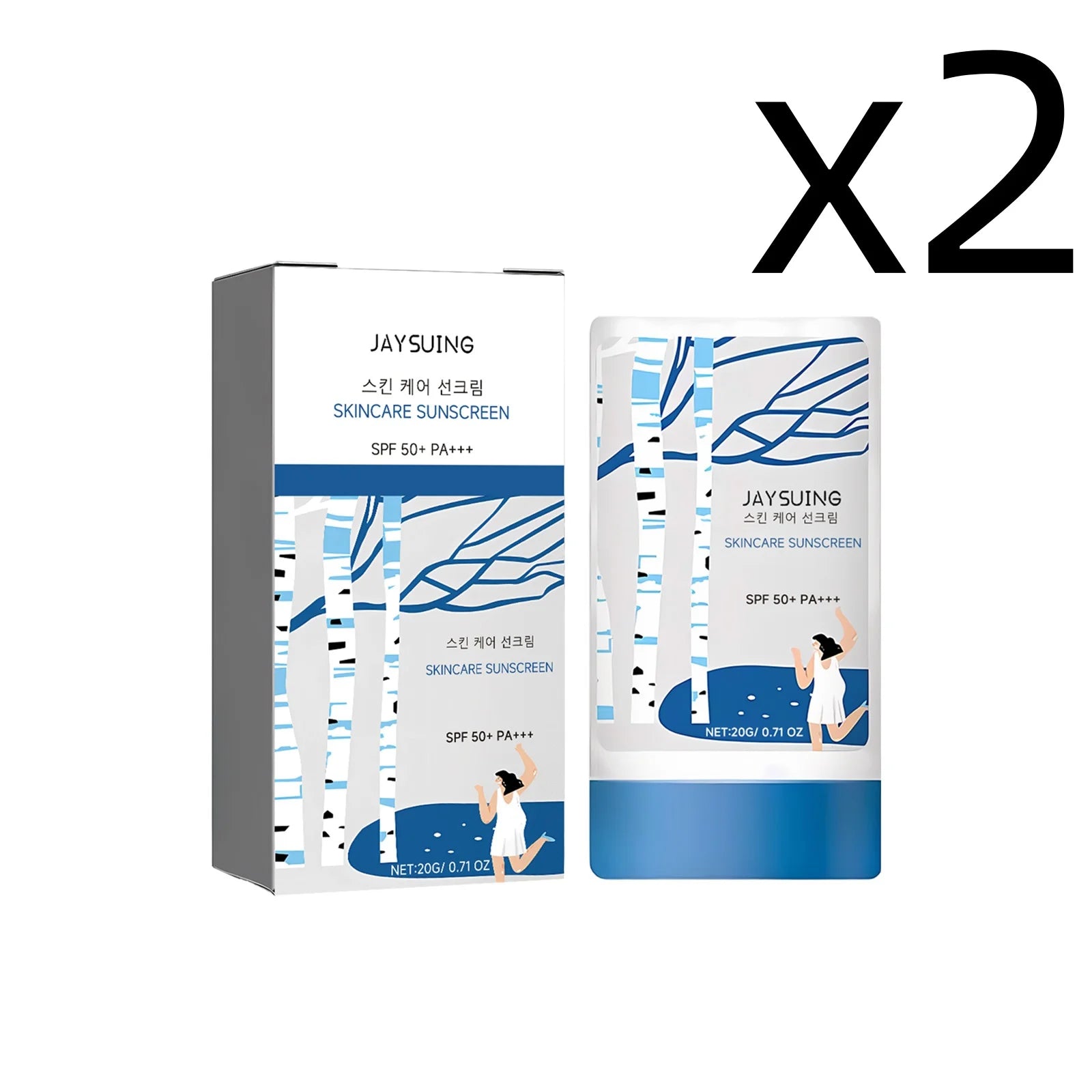 UV Sunscreen Stick Spf50 Lasting Waterproof Moisturize Layer Oil Control Repair Sunburn Antioxidant Skin Sun Protection Cream Halalzen