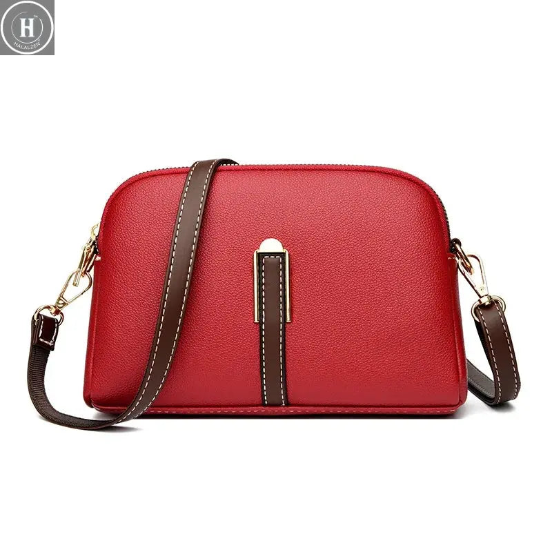 100% Genuine Leather Shoulder bag Women Handbag Designer Cowhide Flap Bag Luxury Women's Messenger Bags Crossbody Bags For Women HALALZEN
