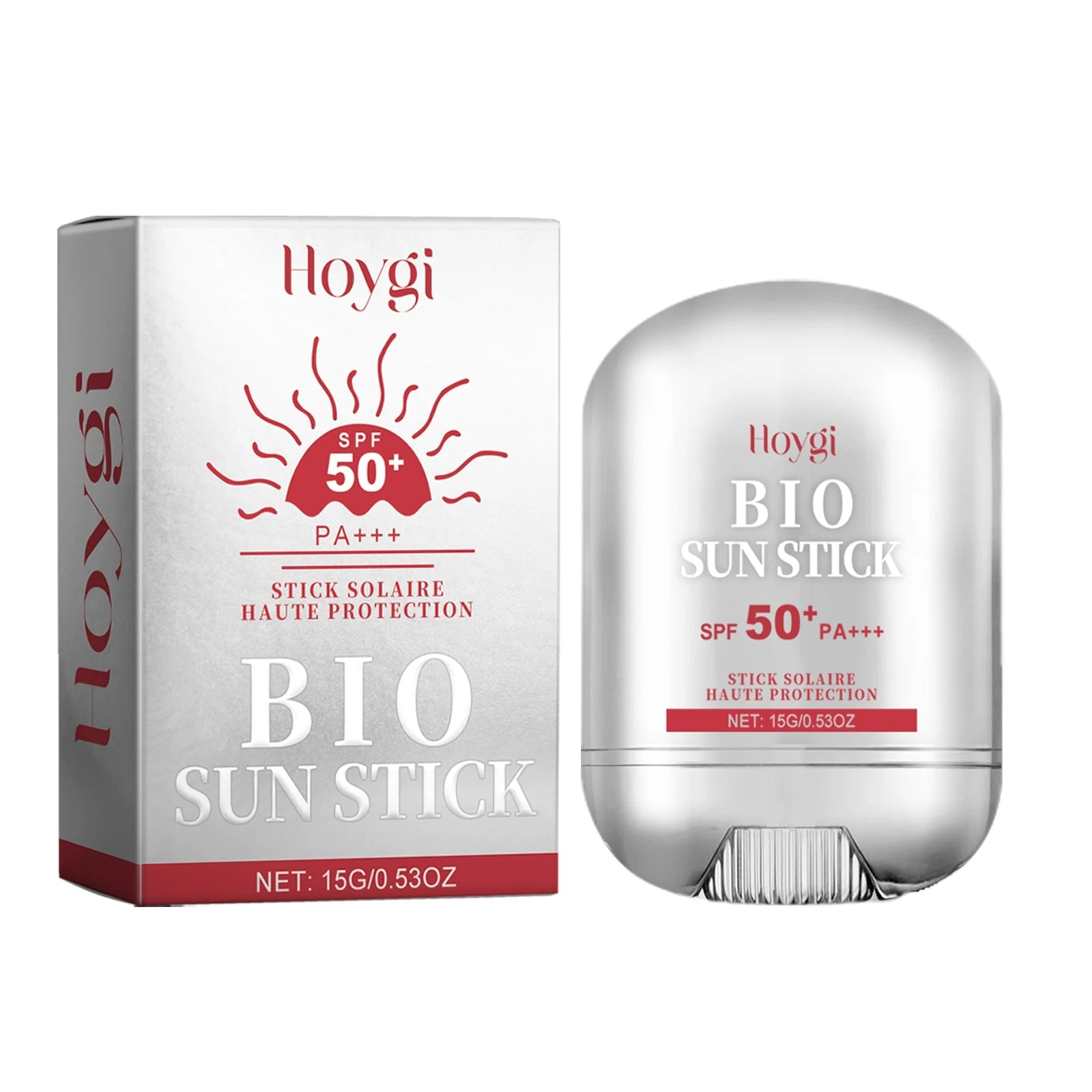 Hoygi SPF50+ Sunscreen Stick Cream Moisturizing Prevent UV Delay Freckle Brightening Skin Tone Smoothing Sunscreen Cream Halalzen