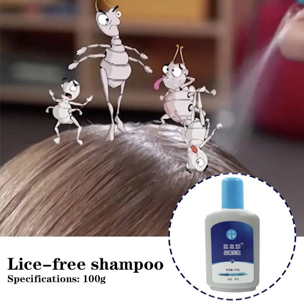 100ML Anti lice shampoo set Nourishing Soft Fluffy Repair Roots kids Promotes Dense Growth Strengthens Hair Care 1set 2026