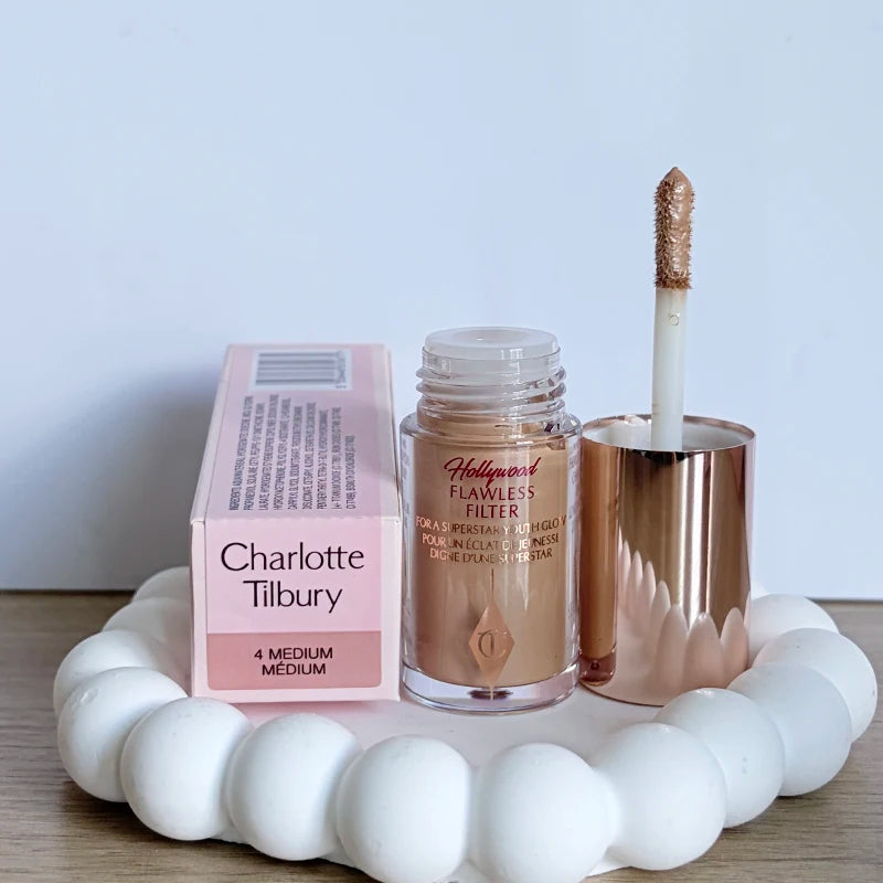 Charlotte Tilbury Airbrush Flawless Blur&beautiful Skin Radiant Concealer Unreal Skin Sheer Glow Tint Hydrating Foundation Stick