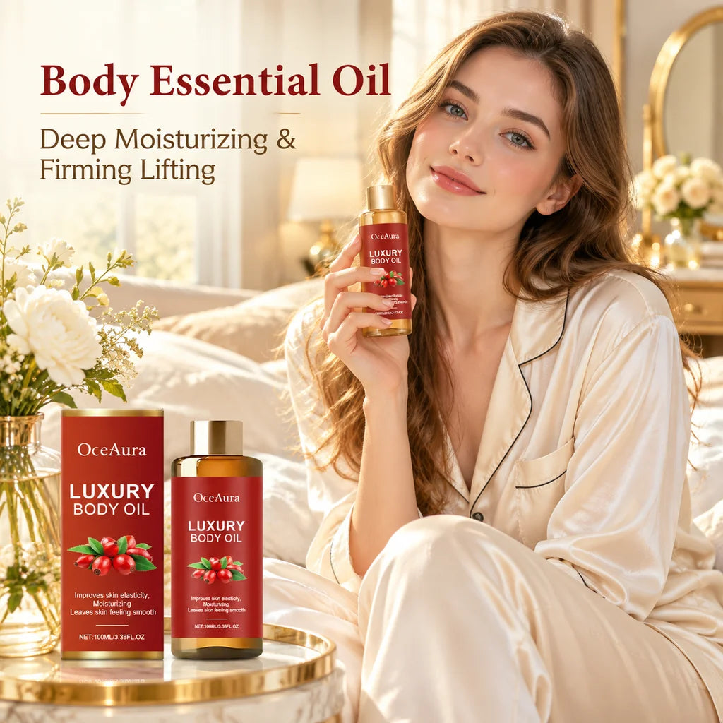 Calendula Firming Body Oil Improve Skin Sagging Antioxidant Reduce Skin Discomfort Relieve Dryness Moisturizing Skin Serum Oil